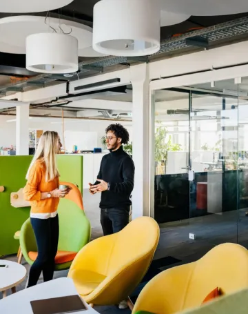 Website design studio workspace